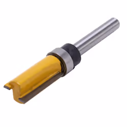 3Pcs 1/4 Inch Router Bit Pattern Top & Bottom Bearing 1/2 Inch Blade