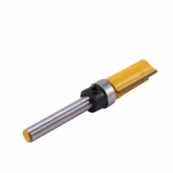 3Pcs 1/4 Inch Router Bit Pattern Top & Bottom Bearing 1/2 Inch Blade