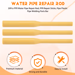 20Pcs PPR Water Pipe Repair Rod, Pipe Plastic Pipe Welding Parts Bar