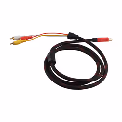 5Ft To 3 Video Audio AV Component Converter Cable For HDTV