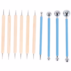 10 Piece Dotting Tools Ball Styluses for Mandala Painting,Embossing