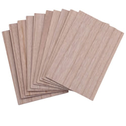 10Pcs Wooden Plate 150*100*2mm For House Ship Craft Model DIY