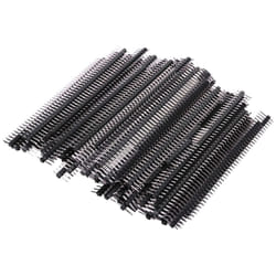 100x Male Header Pins, Straight Single Row Male Pin Header Connector