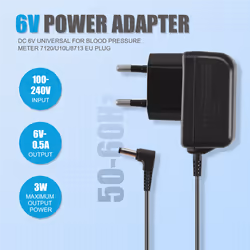 Power Supply Adapter for Blood Pressure Monitor 7120 EU Plug