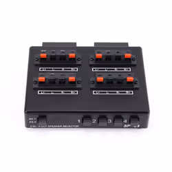 SP-24 Mini 2-IN-4-OUT Stereo Audio Selector Amplifier Switcher Box