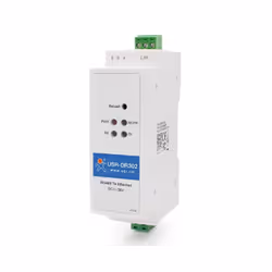 Din Rail Serial  to Ethernet IP Server Module