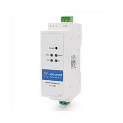 Din Rail Serial  to Ethernet IP Server Module