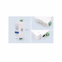 Din Rail Serial  to Ethernet IP Server Module