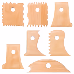 7 Pcs Pottery Tools Pottery Foot Shaper Tools Pottery Trimming Tools