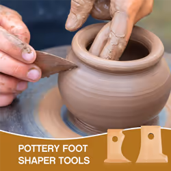 7 Pcs Pottery Tools Pottery Foot Shaper Tools Pottery Trimming Tools