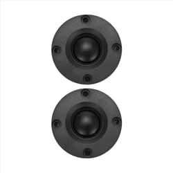 2Pcs Tweeter 1.5Inch 6Ohm 30W Dome Silk Film Tweeter Hifi Treble
