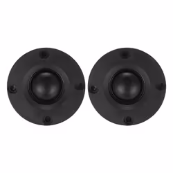 2Pcs Tweeter 1.5Inch 6Ohm 30W Dome Silk Film Tweeter Hifi Treble