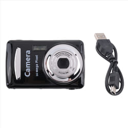 Digital Camera,Portable Cameras 16 Million HD Pixel Compact Black