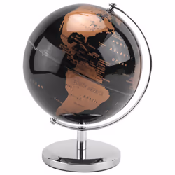 World Globe Constellation Map Globe for Home Table Decoration (Gold)