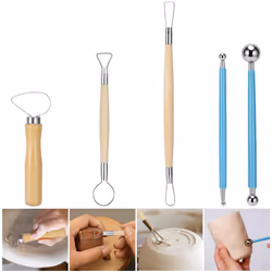 21PCS Pottery Tool Kit Dotting Tool Polymer Clay Tool, Ceramics Tool