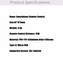 Remote Controller for Android Type C for Air Conditioner TV