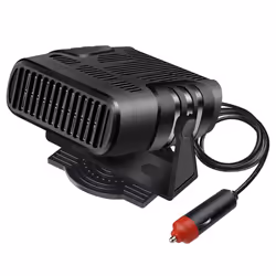 Heating Cooling Fan Car Heater Demister 200W 360 Degree Rotation 24V