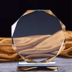 Crystal Glass Trophy Graduation Season Commemorative Ornaments