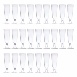 Disposable Hard Plastic Champagne Glass Red Wine Glass Champagne Cup