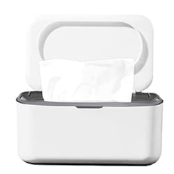 Wet Wipe Dispenser,Baby Napkin Storage Box Holder Container (Gray)