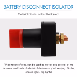 12V 300A Battery Power Battery Switch Rotary Isolator on Off Switch