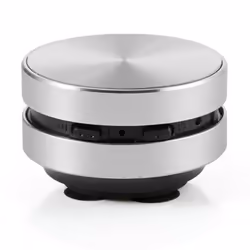 Compatible Bone Conduction Stereo Sound Bluetooth Speaker(Silver)