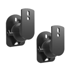 2PCS Speaker Mount Wall Bracket Stand Surround Holder Adjustable