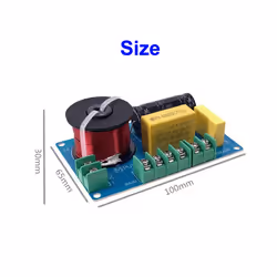 2 PCS 200W 3-Way Audio Hifi Circuit Board Speaker Crossover Filters