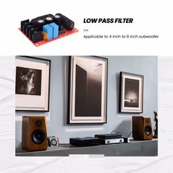 Second-Order Crossover Speaker Frequency Divider DIY Home Theater