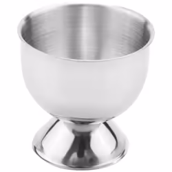 Egg Cup Tray Stainless Steel Boiled Egg Cup Holder Can Glasses 6 Sets