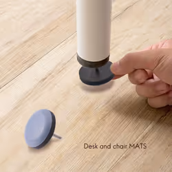 20Pcs 25mm Chair Gliders With Nail Feet Protector for Hardwood Floor