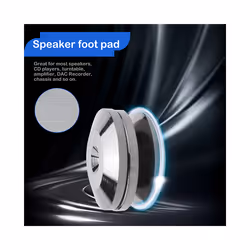 8PCS Metal Shockproof Foot Spikes Pads for Speakers CD Players