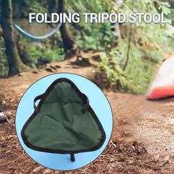 Folding Tripod Stool Outdoor Portable Seat Lightweight Fishing Chair