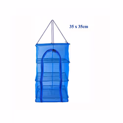 1Pcs Foldable 4 Layers Drying Rack for Vegetable Fish Mesh Hanging