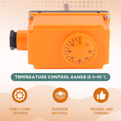 G1/2 Male Thread Hot Water Pipe Temperature Controller Heating System