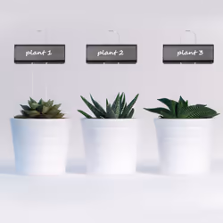 Plant Labels Weatherproof Garden Markers Reusable Nursery Tags