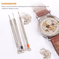 Watch Battery Replacement Tool Kit For Watch Back Remover And Opener