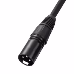 6.35 Mm 1/4 Inch Male To XLR Male Audio Stereo Mic Cable, 3 Meter