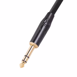 6.35 Mm 1/4 Inch Male To XLR Male Audio Stereo Mic Cable, 3 Meter