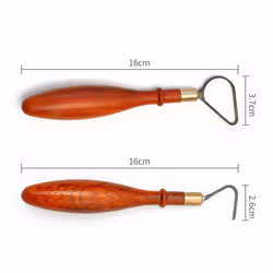 Pottery Repair Tools Tungsten Steel Texture Ring Knife,Ring-Shaped