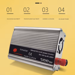 Car Inverter 12V 220V Auto Inverter Rated-Power 500W -Power 1000W
