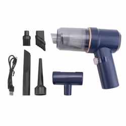 8000Pa, Vacuum Cleaner 120W Rechargeable for Car, Home, Office, Pet