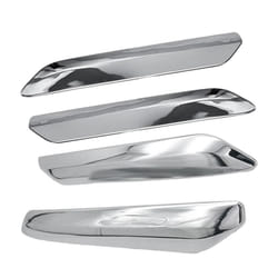 4Pcs Car Front+Rear Bumper Strip Cover Trim for C5 2009-2012