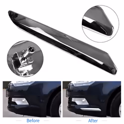 4Pcs Car Front+Rear Bumper Strip Cover Trim for C5 2009-2012