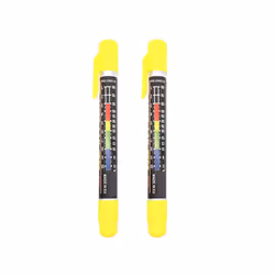 2 PCS Paint Thickness Tester Gauge for Car Tool Crash Checking Meter