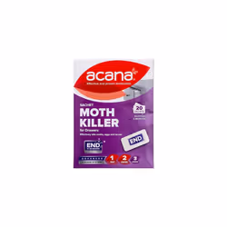 Acana Sachet Moth Killer 20 Pack- For Drawers & Storage- Protects Clothing & Bedding- Lasts 3 Months