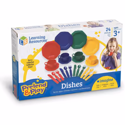 Learning Resources Pretend and Play Dish Set