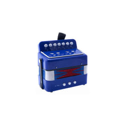 SKY Accordion Blue Color 7 Button 2 Bass Kid Music Instrument Easy to Play