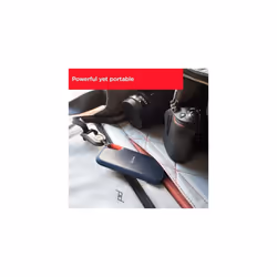 SanDisk 2TB Extreme Portable SSD, USB-C USB 3.2 Gen 2, External NVMe Solid State Drive, up to 1050 MB/s, IP65 rated for dust and water resistance