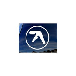 So Cool Stuff Aphex in Circle Vinyl 4"" Tall (Color: White) Decal Lapt